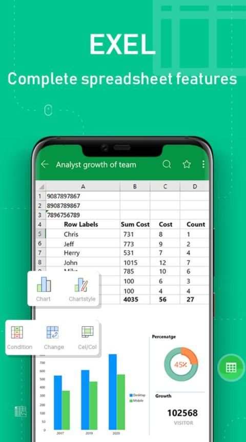 Word Office: PDF Viewer, Docx Reader, Excel,Slide. screenshot 2