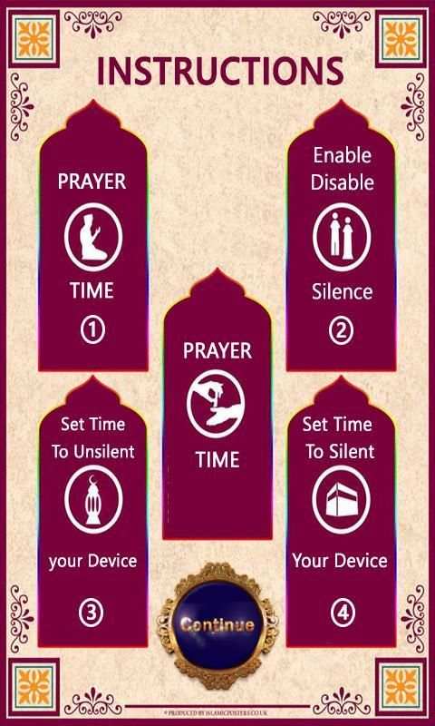 Muslim Salat Time Auto Silent screenshot 7
