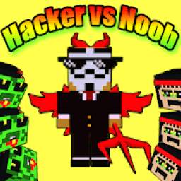 Monster School Hacker Vs Noob