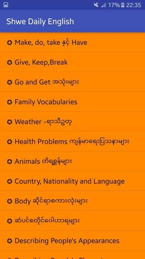 Shwe Daily English screenshot 2