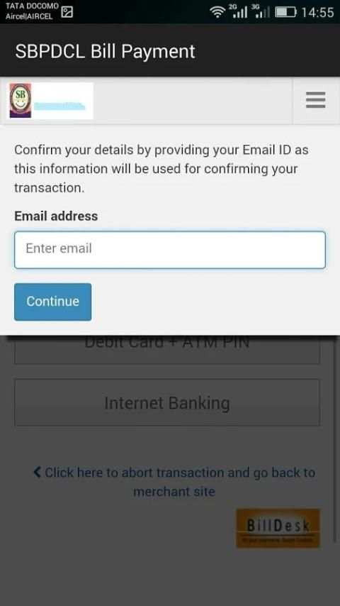 SBPDCL Bill Payment 1 تصوير الشاشة