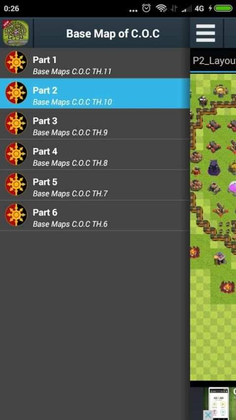Layouts of COC screenshot 8