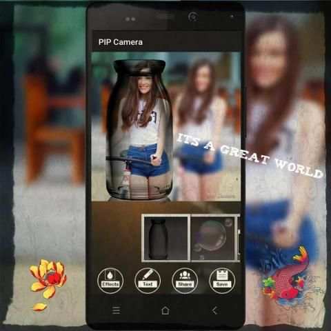 PIP Camera Photo Editor स्क्रीनशॉट 1
