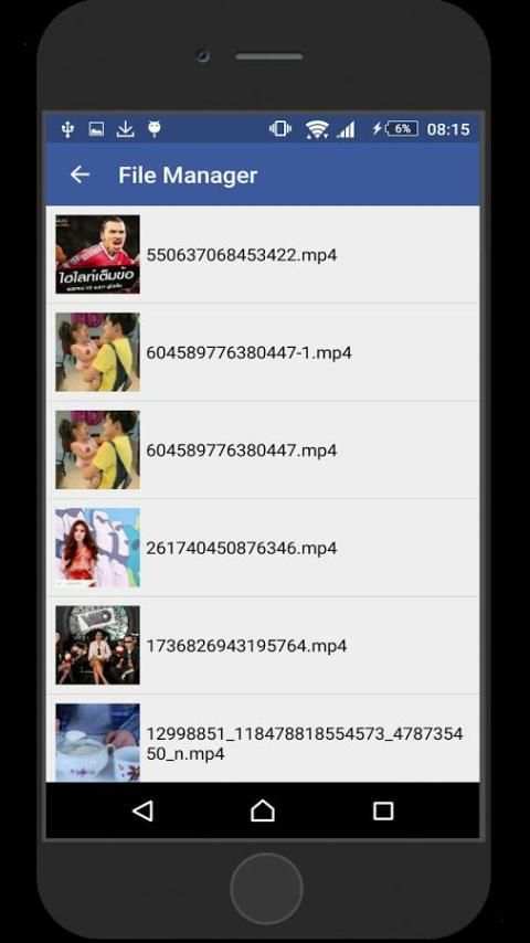 Save video for FB screenshot 1