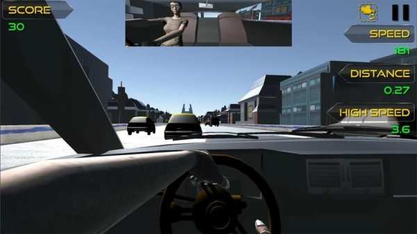 Girl Racing In Car скриншот 6