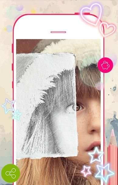 Photo To Pencil Sketch Effects скриншот 1