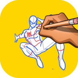 ikon How to Draw Spider Hero