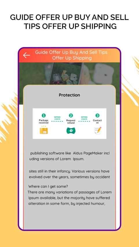 Guide OfferUp buy & sell - Offer Tips screenshot 1