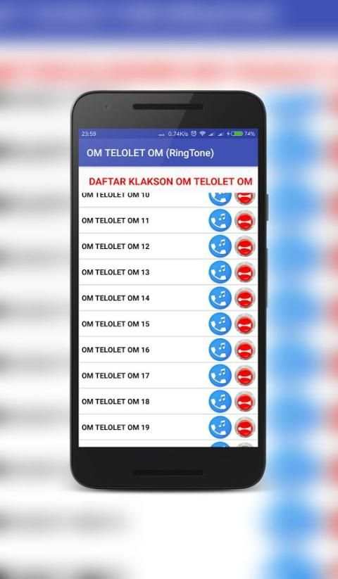 OM TELOLET OM (RingTone) скриншот 2
