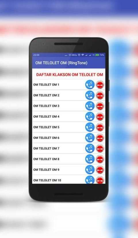 OM TELOLET OM (RingTone) скриншот 3