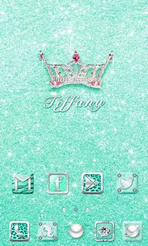 Tiffany GO Launcher Theme 3 تصوير الشاشة