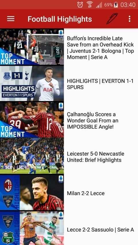Football Highlights Live screenshot 6