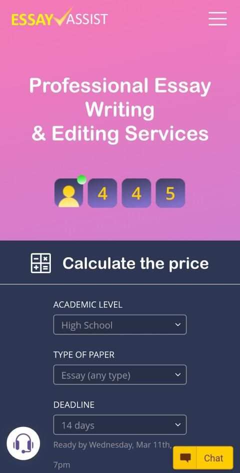 Essay writing service & Editing Services. English screenshot 4