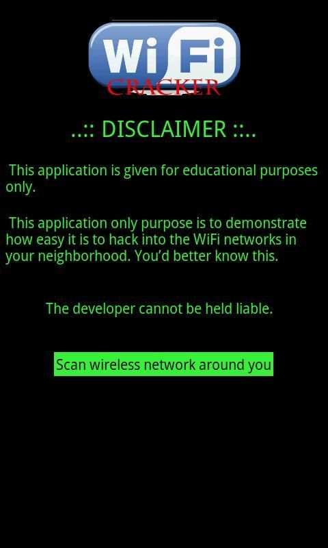 Fake Wifi Craker स्क्रीनशॉट 3
