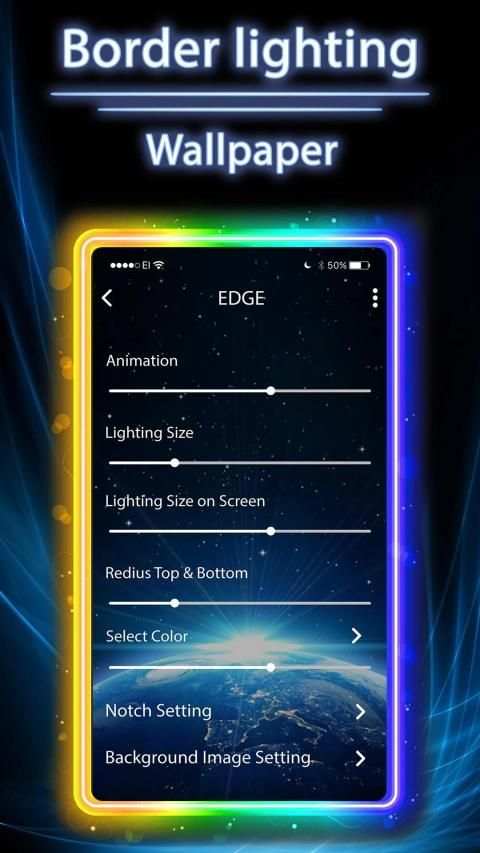 Borderlight Live Wallpaper screenshot 1