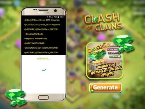 Cheat For Clash Of Clans prank скриншот 3