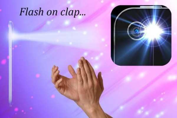 Flashlight on Clap स्क्रीनशॉट 1