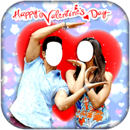 Couple Valentine Photo Montage иконка