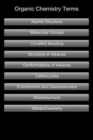 Organic Chemistry Terms скриншот 3