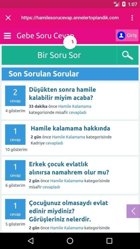 Hamilelik Takibi screenshot 5