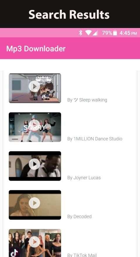 Free Mp3 & Mp4 Video Downloader screenshot 8