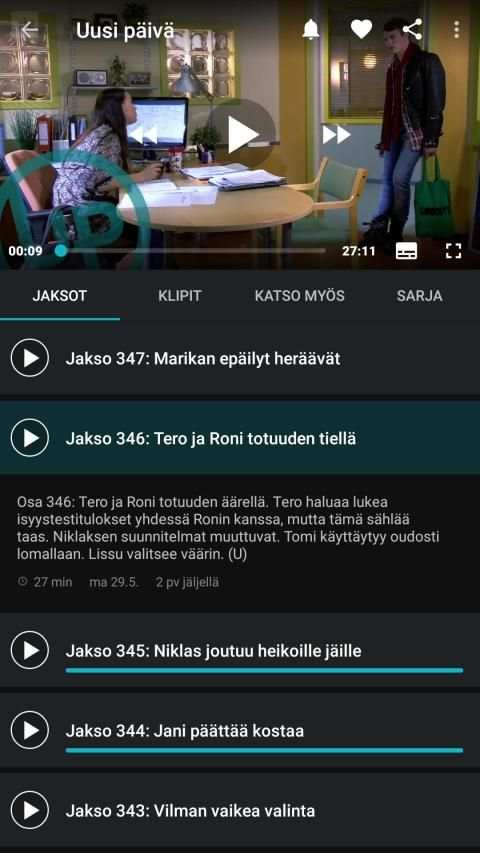 Yle Areena screenshot 11