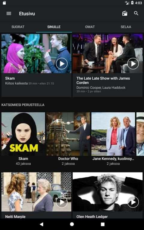 Yle Areena screenshot 3