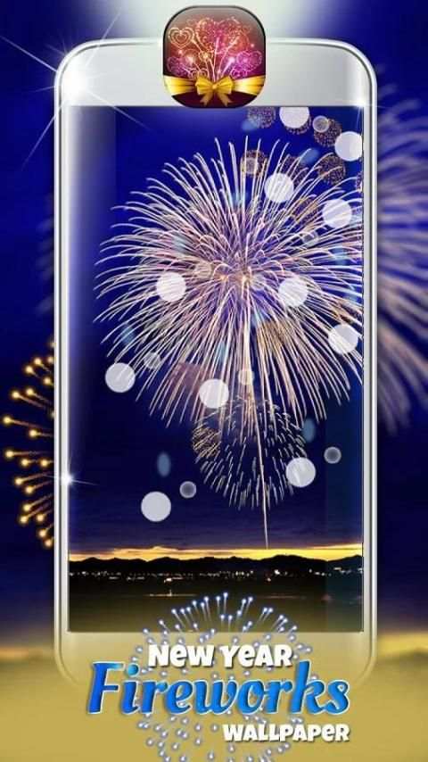New Year Fireworks Wallpaper screenshot 6