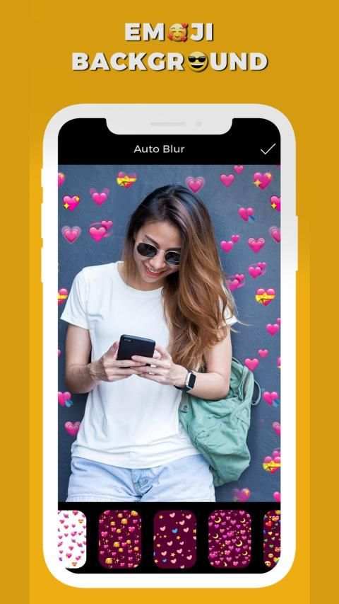 Photo Background Editor - Emoji background changer screenshot 2