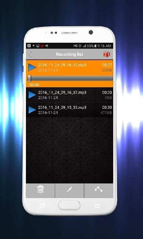 Voice Recorder- Audio Recorder स्क्रीनशॉट 4