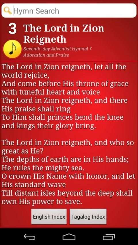SDA Hymnal: Philippine Edition screenshot 5