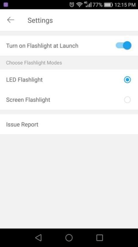 Flashlight Plugin скриншот 1
