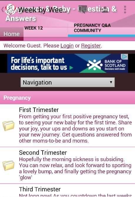 Pregnancy Stages 6 تصوير الشاشة