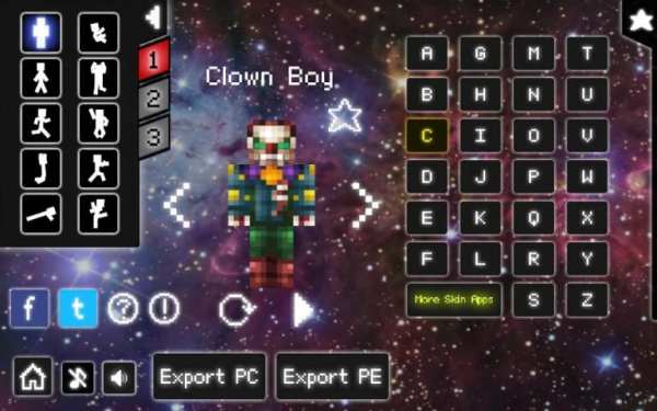 Skins for Minecraft Pocket Ed. 3 تصوير الشاشة