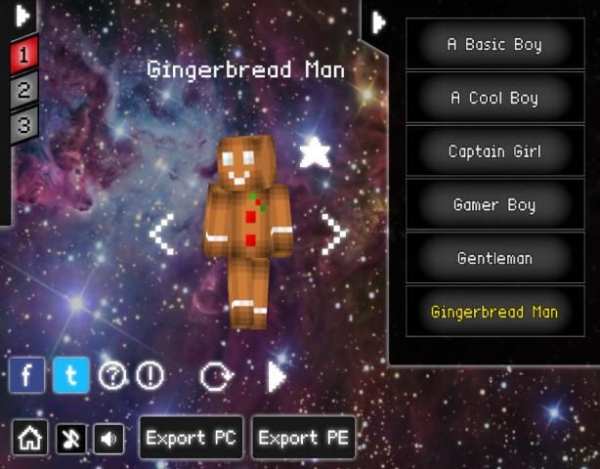Skins for Minecraft Pocket Ed. 7 تصوير الشاشة