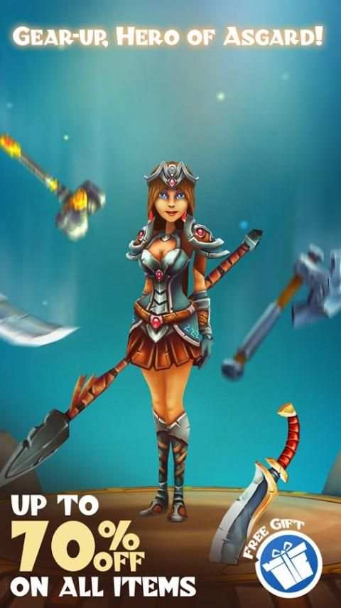 Asgard Run: Crush Your Enemies скриншот 9
