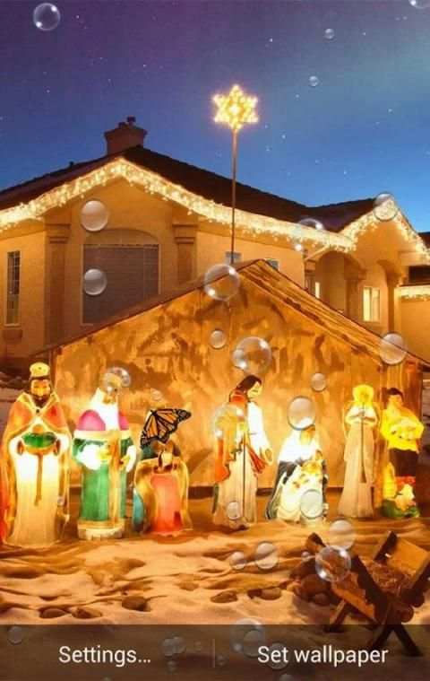 Christmas Live Wallpaper 6 تصوير الشاشة