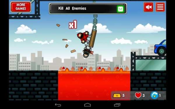 Sticky Ninja Missions скриншот 4