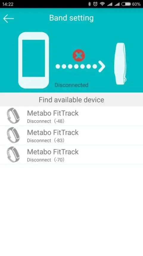 Fit-Track, Metabo 