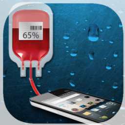 ikon Blood bag battery widget