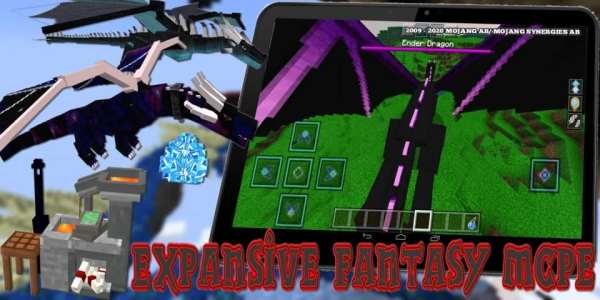 New Dragon Addon: Expansive Fantasy Mod For MCpe screenshot 3
