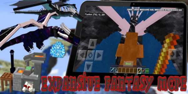 New Dragon Addon: Expansive Fantasy Mod For MCpe screenshot 2