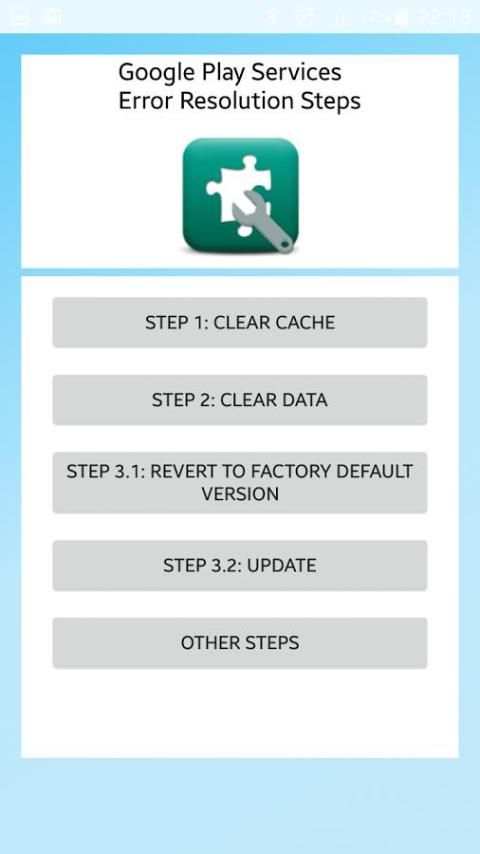 Play Services Information 4 تصوير الشاشة