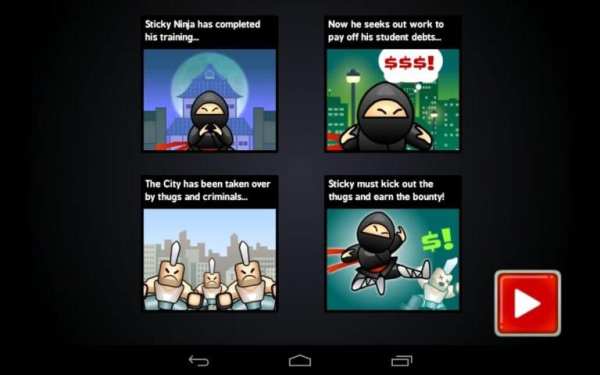 Sticky Ninja Missions screenshot 1