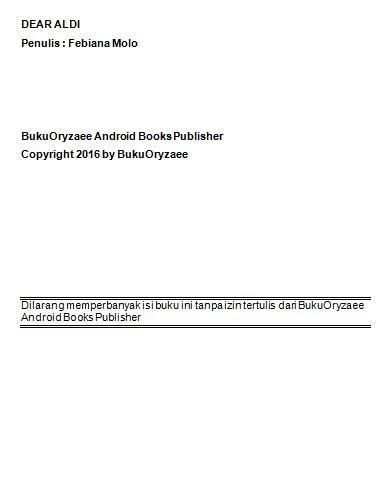 Novel Cinta Dear Aldi screenshot 5