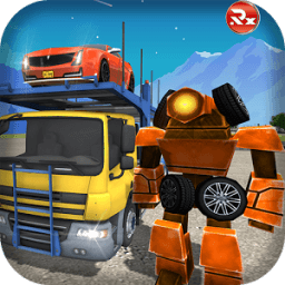 ikon Mobil Robot Transporter Truk