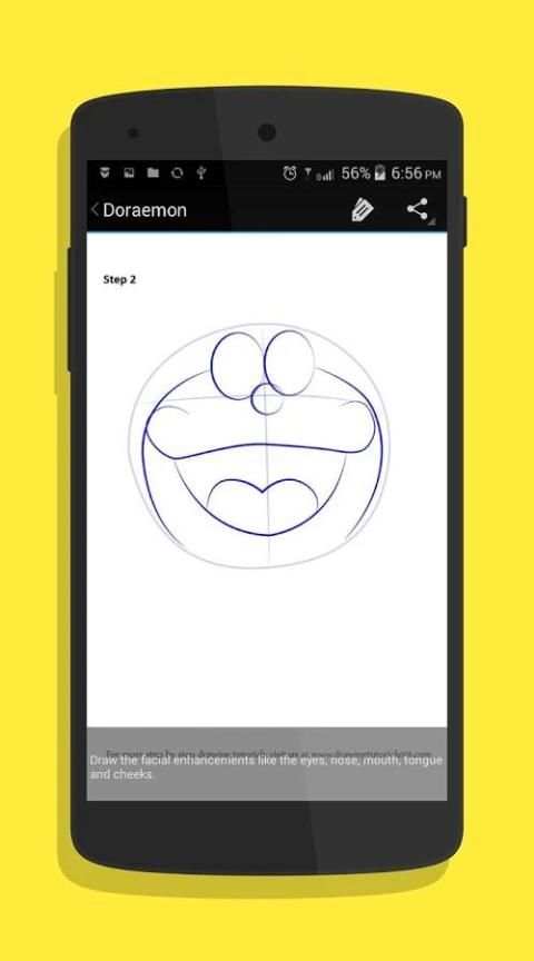 How to Draw Doraemon 2 تصوير الشاشة