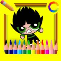Coloring anime Cartoon Network