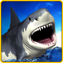 Angry Shark Simulator 3D أيقونة