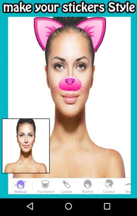 YouCam Makeup Editor 4 تصوير الشاشة
